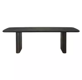 Hamilton Black 96" Rectangular Dining Table