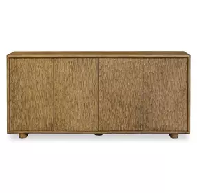 Stevenson Natural 4 Door Accent Cabinet