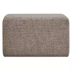 Fairmont Brown Upholstered Rectangular Ottoman