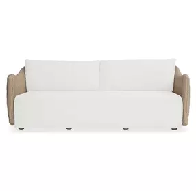 Kingsley Oyster White Outdoor 87" Sofa