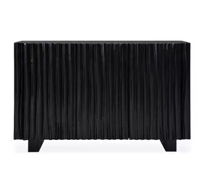 Monterey Black 3 Door Accent Cabinet
