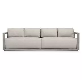 Carlisle Dove Outdoor 107" Large Sofa
