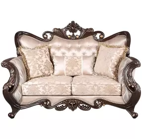 Constantine Beige 70" Loveseat