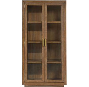 Garland Brown 2 Door Curio Cabinet