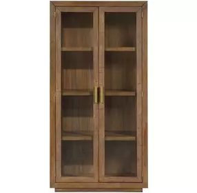 Garland Brown 2 Door Curio Cabinet