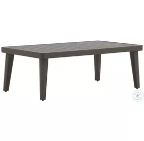 Genova Brown Outdoor Patio Coffee Table