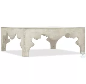 Boheme White Flanders Square Cocktail Table