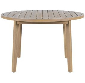 Arden Natural Outdoor Round Dining Table