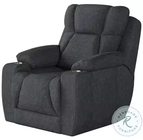 Challenger Halifax Coal Power Headrest Wall Hugger Big Mans Recliner