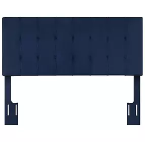 Regina Blue Upholstered Queen Headboard