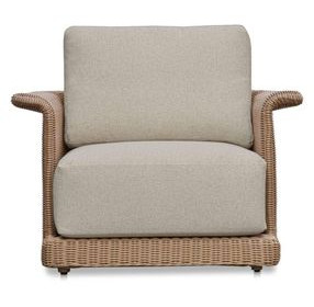 Meredith Beige Upholstered Outdoor Accent Chair
