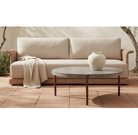 Meredith Beige Outdoor Living Room Set