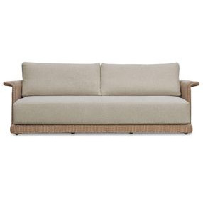 Meredith Beige 91" Outdoor Sofa