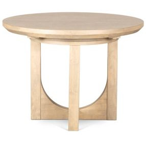 Valencia Gray Birch Extendable Round Dining Table