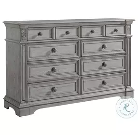 Brookstone Aged Grey 9 Drawer Dresser
