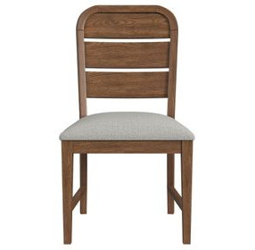 Thorin Light Gray Upholstered Dining Side Chair Set of 2