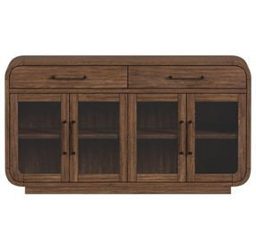 Thorin Brown 4 Glass Door Server