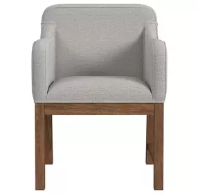 Thorin Light Gray Upholstered Dining Chair Set of 2