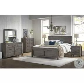 Glacier Point Greystone Panel Bedroom Set