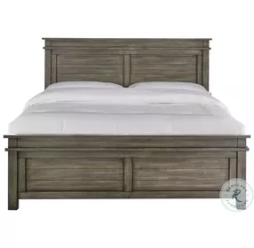 Glacier Point Greystone Queen Panel Bed
