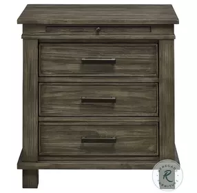 Glacier Point Greystone Nightstand