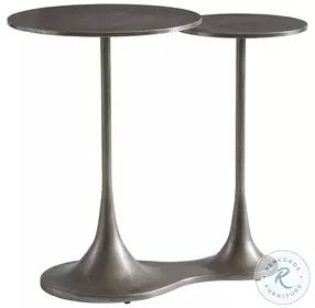Cerchi Graphite Accent Table