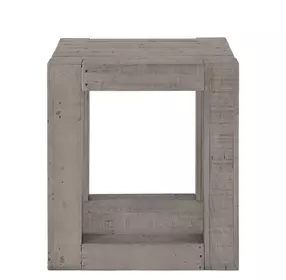 Pinedale Gray Square End Table