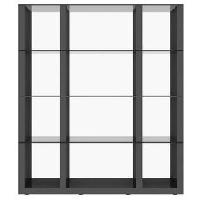 Cloud Gray High Gloss Wall Unit