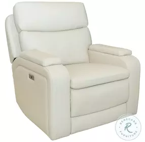Gunner Kobi Almond Power Recliner with Power Headrest