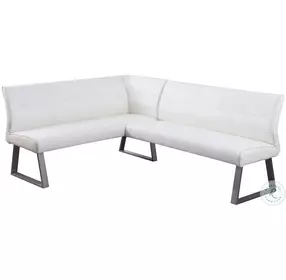 Gwen White Nook Bench
