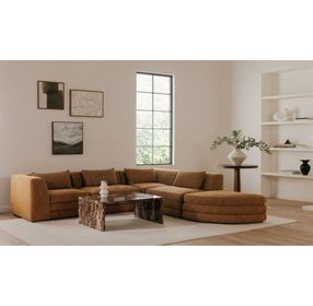 Rosa Rosso Rectangular Marble Top Occasional Table Set