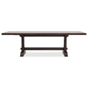 Harbor Drift Burnt Timber 126" Extendable Rectangular Dining Table
