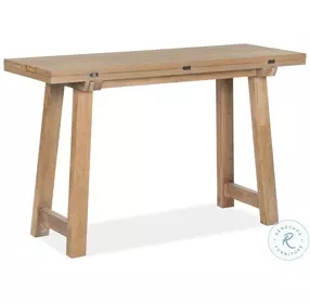 Lindon Belgian Wheat And Coffee Bean Writing Desk