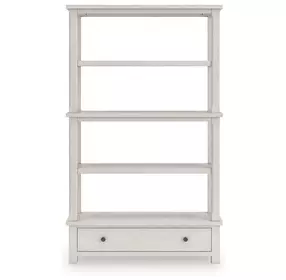 Robbinsdale Antique White Bookcase