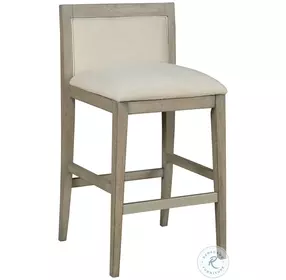 Hidden Treasures Cream Bar Stool Set of 2
