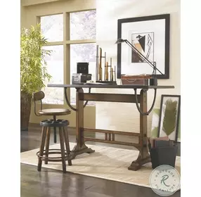 Studio Home Oak Architect Home Office Set