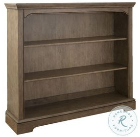 Hanley Cashew Hutch and Bookcase with 3 Shelves