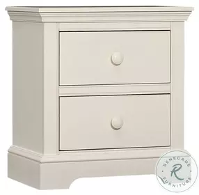 Hanley Chalk 2 Drawer Nightstand