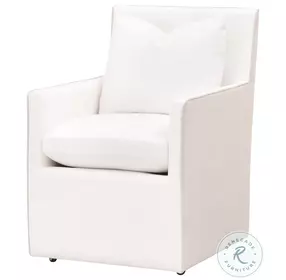 Harmony LiveSmart Peyton Pearl Performance Fabric Arm Chair