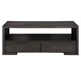 Evan Brown Rectangular Cocktail Table