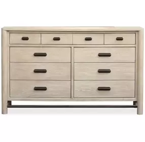 Sunset Cove Sanibel Brown and Gray 9 Drawer Dresser