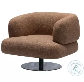 HF5011 Brown Swivel Chair