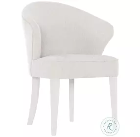 Silhouette Cream Upholstered Arm Chair