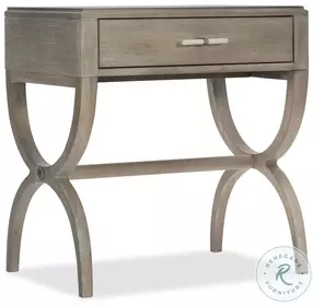 Affinity Gray Leg Nightstand
