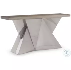 Binti Light Bronze And Kona Console Table