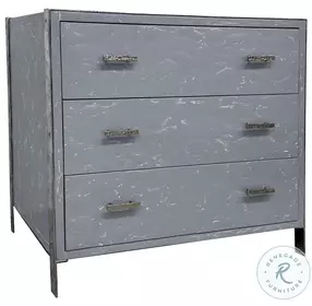 San Mist Grey Lacquer Chest