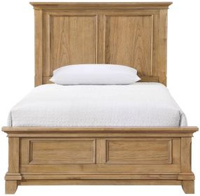 Sunstone Natural Full Panel Bed
