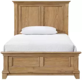Sunstone Natural Full Panel Bed