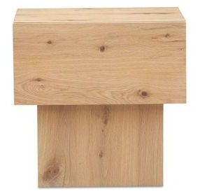 Shawn Natural 1 Drawer Nightstand