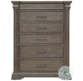 Madison Ridge Natural Bark 6 Drawer Chest